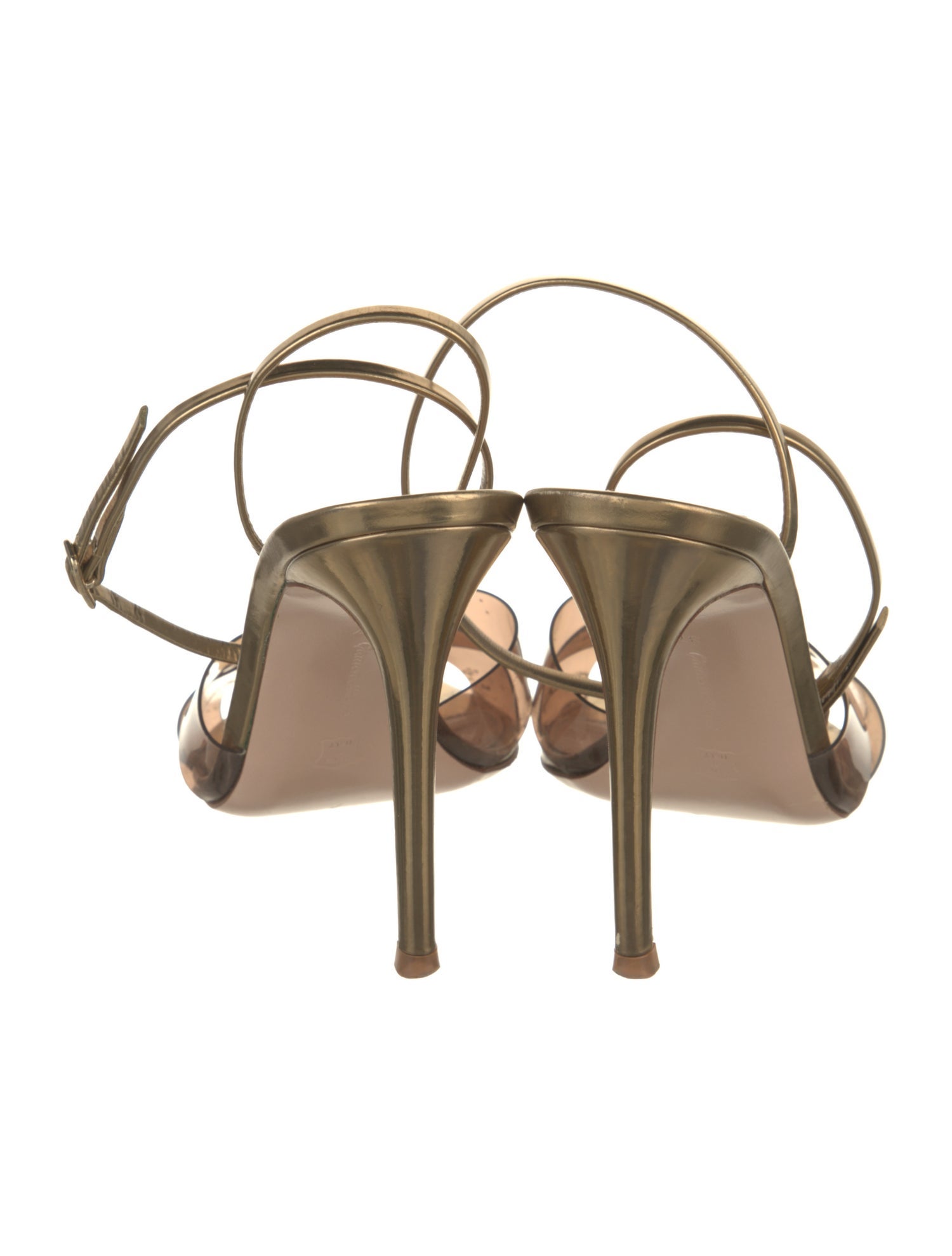 Gianvito Rossi Leather Slingback Pumps